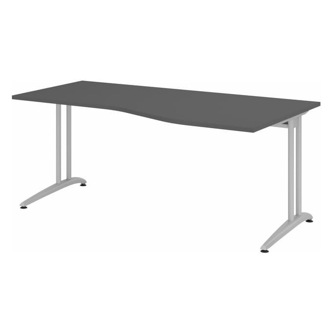 BELA 18 S | Bureau - 180 x 100 Grafiet