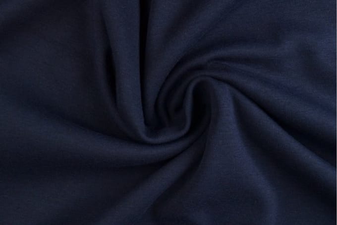 10 meter alpenfleece - Marineblauw - 150cm breed