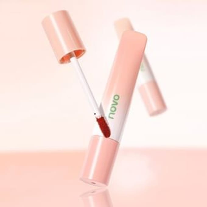 NOVO - Silky Pink Mist Marshmallow Lip Glaze - 6 Colors 105# - 8.5g