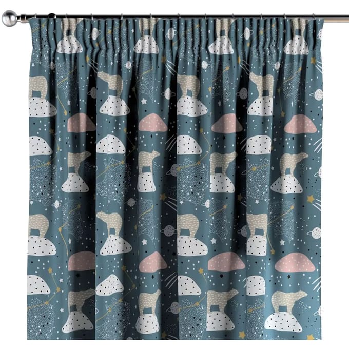 Geplooid gordijn Yellow Tipi Magic Collection 51x102"