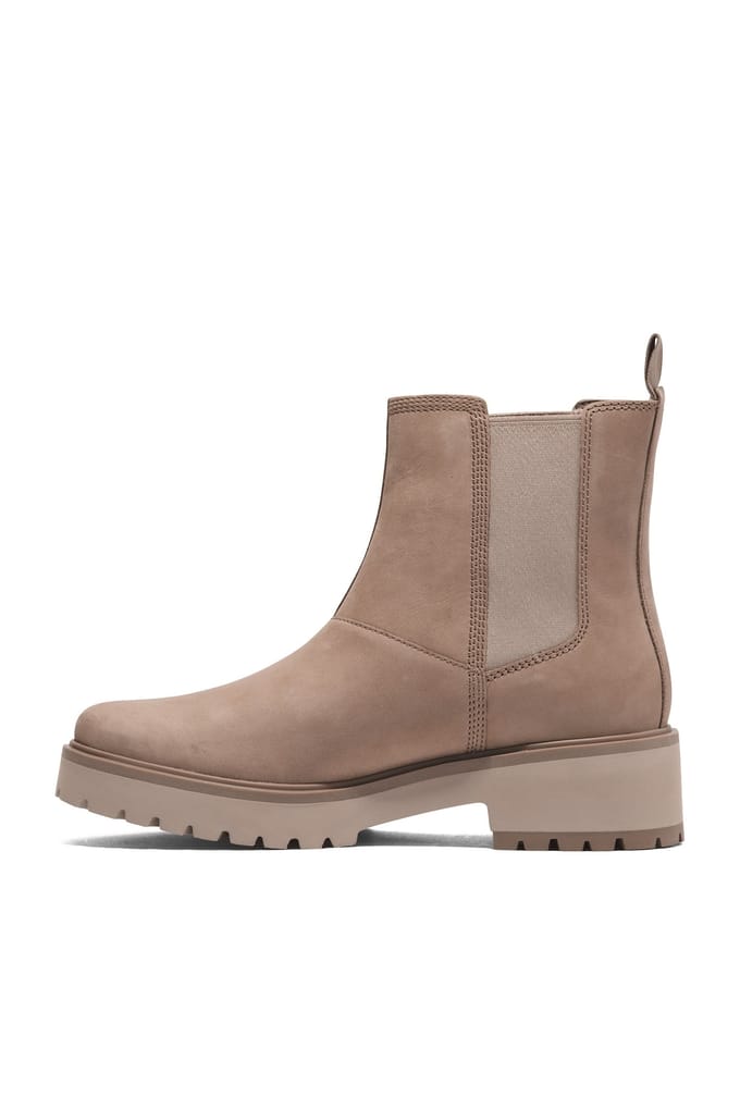 Timberland -  Maat 37 - MID CHELSEA BOOT TAUPE GRAY Dames Laarzen - TAUPE GRAY