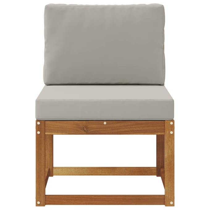 vidaXL - Buiten - Midden - Sofa - Massief - Acacia - Hout
