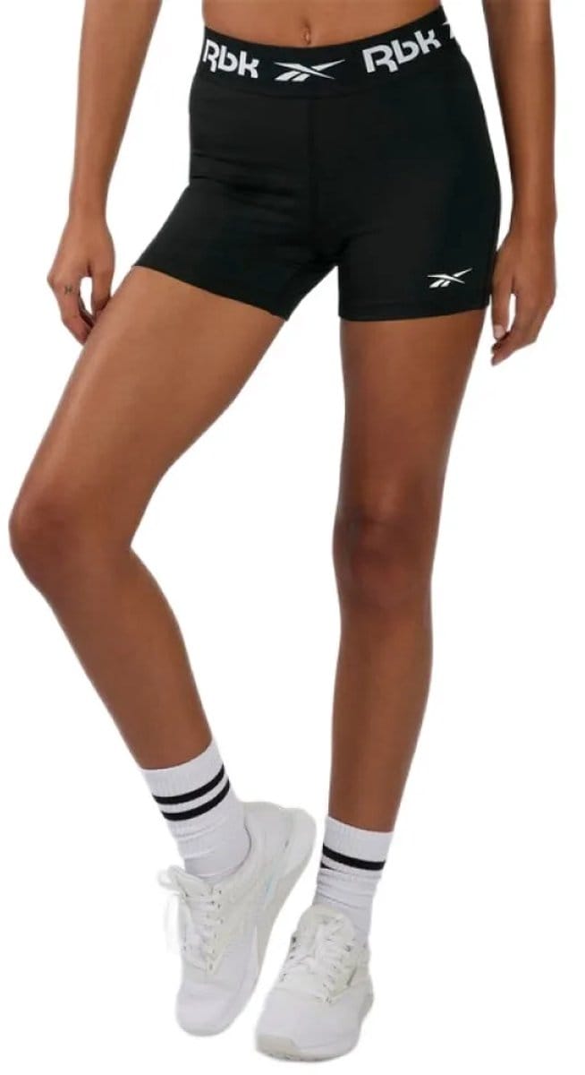 Reebok Ruched Booty Korte Broek Zwart S Vrouw