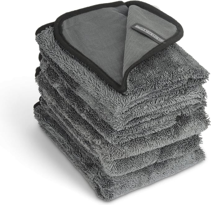 Fibb® - 3-Pack Droogdoek Badkamer set - 40x60 + 40x40 cm - Microvezel droogdoek - Fastdry