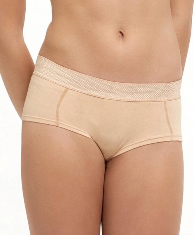 Boobs & Bloomers meisjes hipster 70042 - XS - Grijs