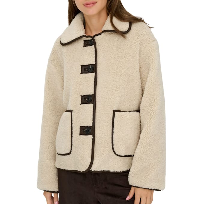 JDY - JDYNOELLA TEDDY JACKET OTW Dames Blazer/Colbert