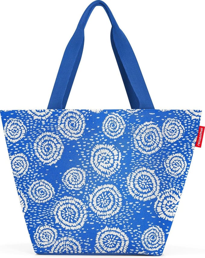Reisenthel Shopper M Handtas Shopper - 15L - Batik Strong Blue Blauw