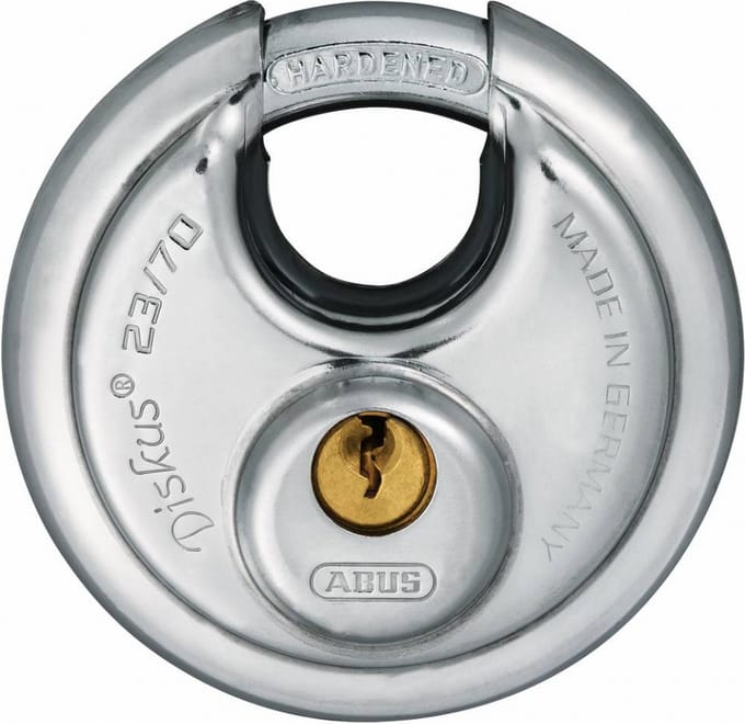 Abus hangslot discus 28/70