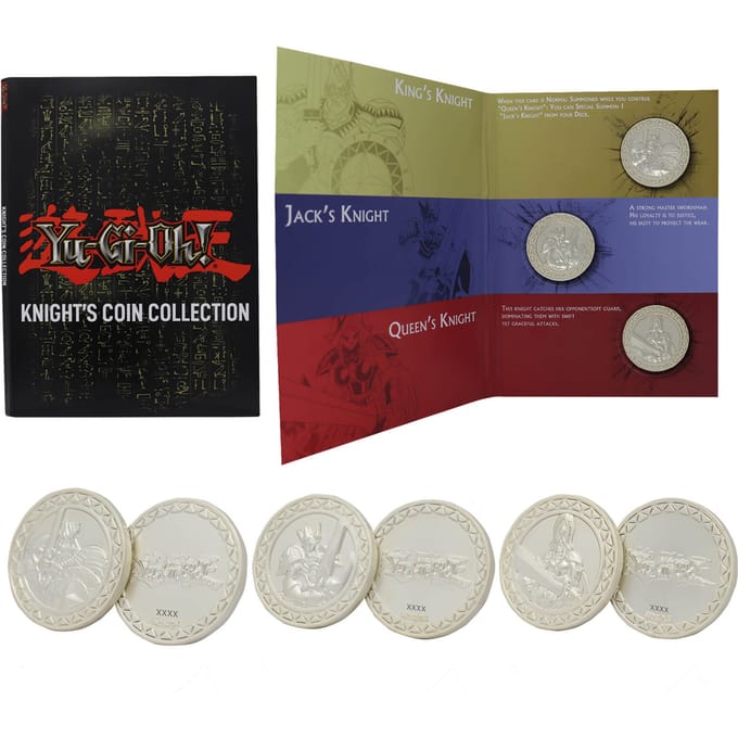YU-GI-OH - Collectors Item- Knights - Premium - Coins - Collect Box