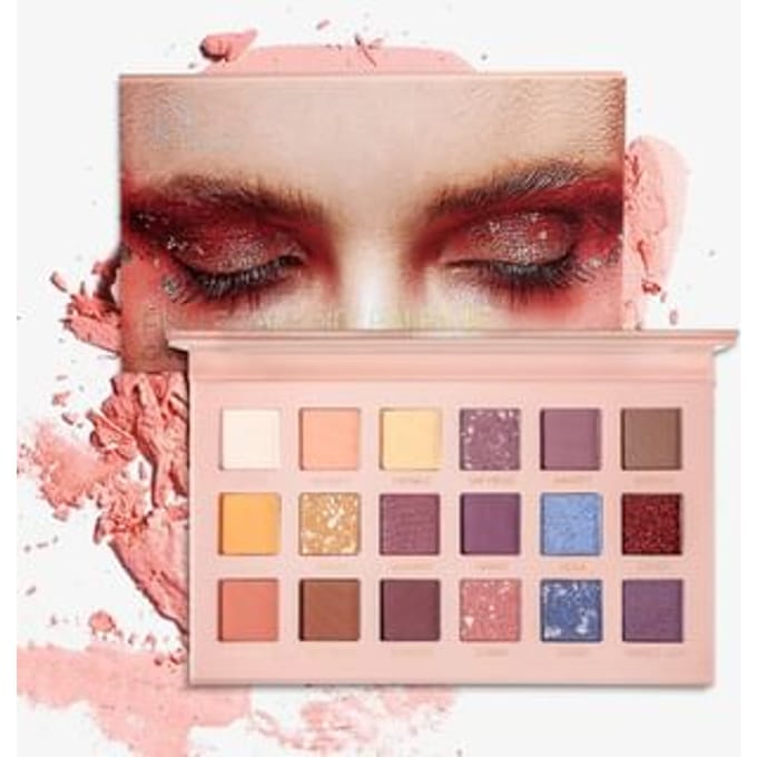 Pudaier - Fish Scale HD 18-Color Eyeshadow Palette 1.2g x 18