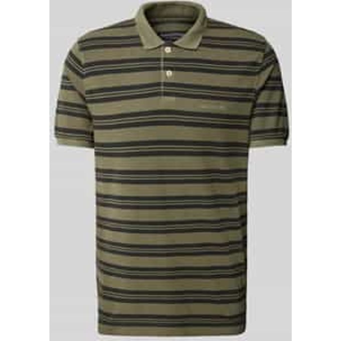 Regular fit poloshirt van katoenpiqué