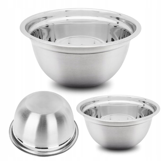 RVS Mengkom Tadar Duits 14,5 cm - Keuken Serveert Salade & Deeg