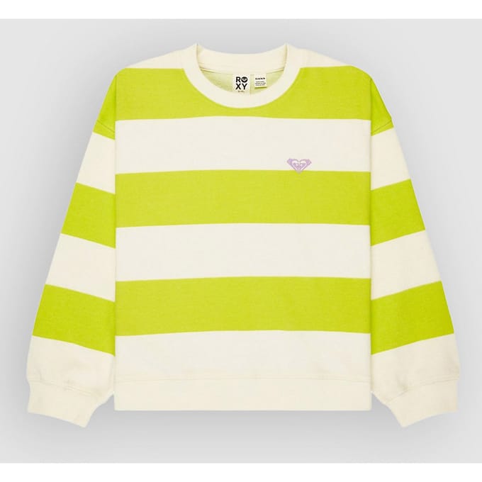 Roxy Little Things Sweatshirt Groen,Geel 12 Years Meisje