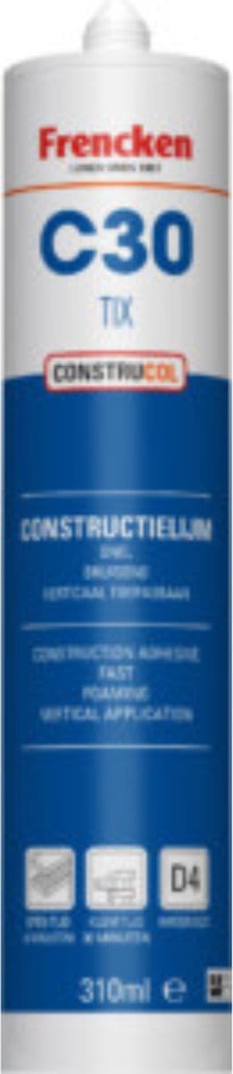 Frencken c30 constructielijm - beige - 310ml