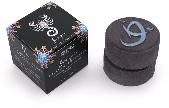 Sterrenbeeld Schorpioen - Horoscoop cadeau - Badbruisballen set