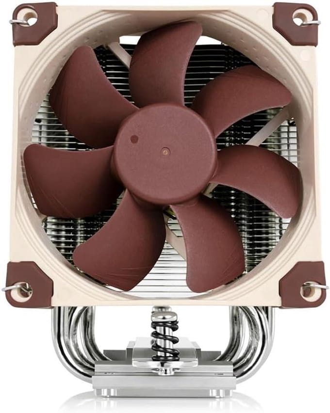 CPU Koeler Ventilator - Processor Fan - Computer Onderhoud - 4-Pin Connector - 125 x 95 x 95mm - Zwart