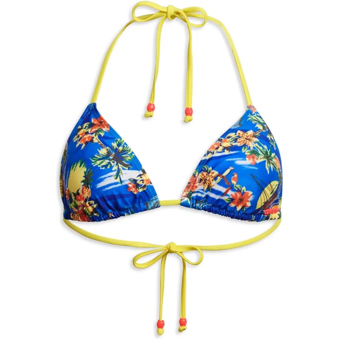 Superdry - Triangelbikinitop met koordjes - Dames - Badpakken