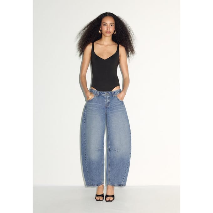 Stradivarius Corrigerende body  Zwart XS