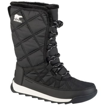 Sorel Whitney II Plus Tall Lace WP, Vrouwen, Zwart, Sneeuw laarzen, maat: 36