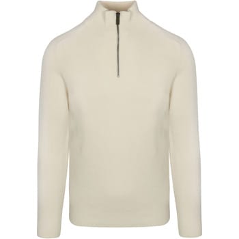 Blue Industry Half Zip Pullover Off White - Maat XXL - Heren - Pullovers