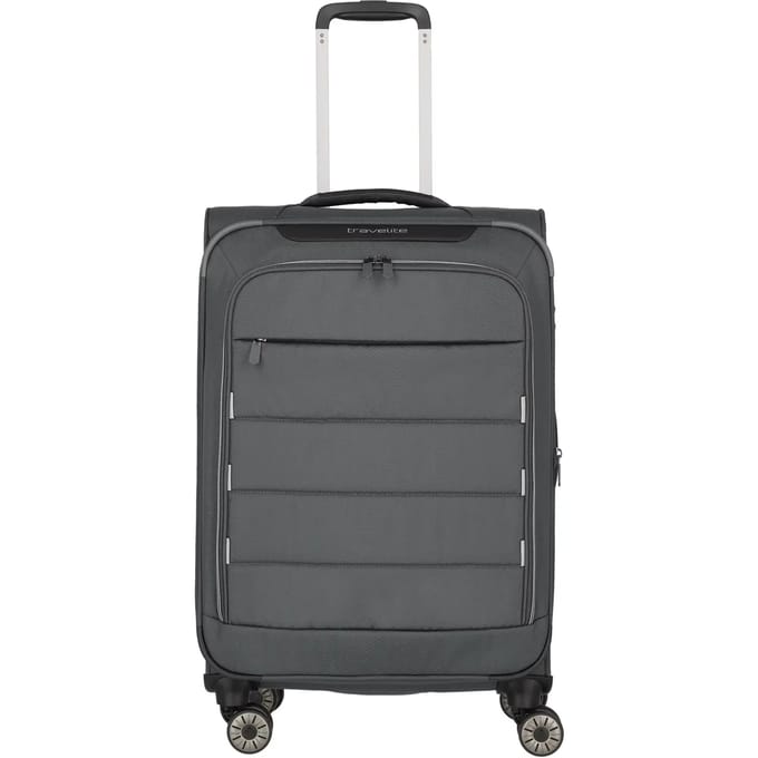 Travelite Skaii 4 Wheel Trolley M Expandable anthracite