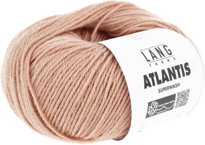 Lang Yarns Atlantis - 209 zalmroze - Wol/Acryl-Mix Garen