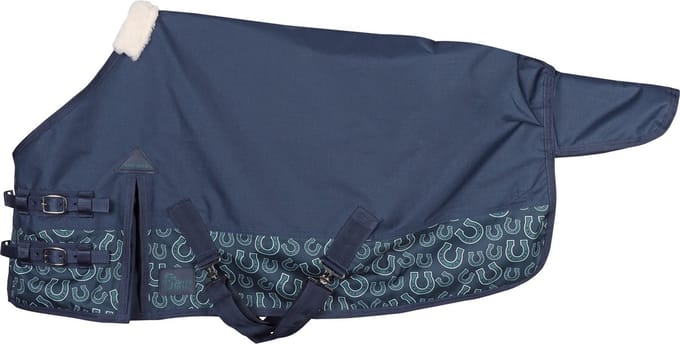 Harry's Horse Deken Stout! Teal 200gr Donkerblauw - 145