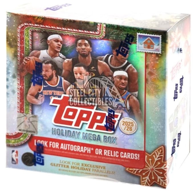 Topps Holiday Mega Box Basketball