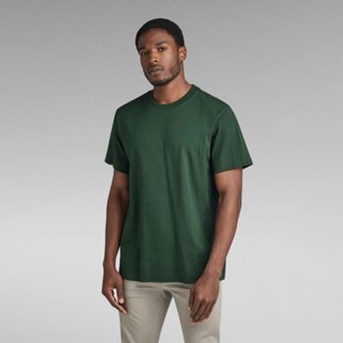 T-shirt G-Star Raw D23471 C784 ESSENTIAL LOOSE-428 LAUB