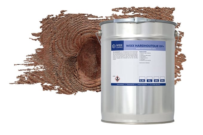 Wixx Hardhoutolie UV+ - 5L - Donker Eiken