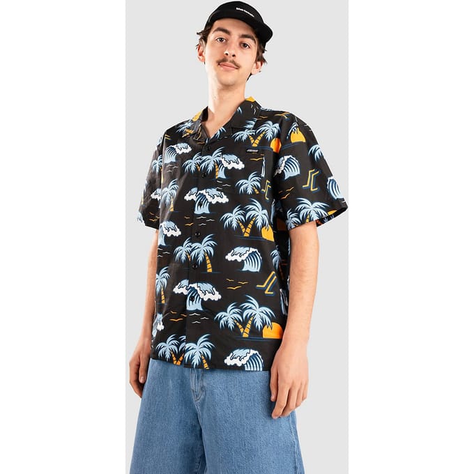 Santa Cruz Paradise Repeat Shirt zwart