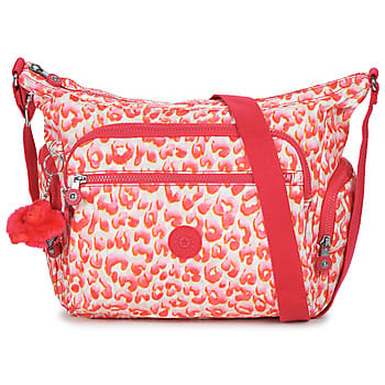 kipling Schoudertas Basic Print Gabbie Shoulderbag Latin Cheetah Veelkleurig