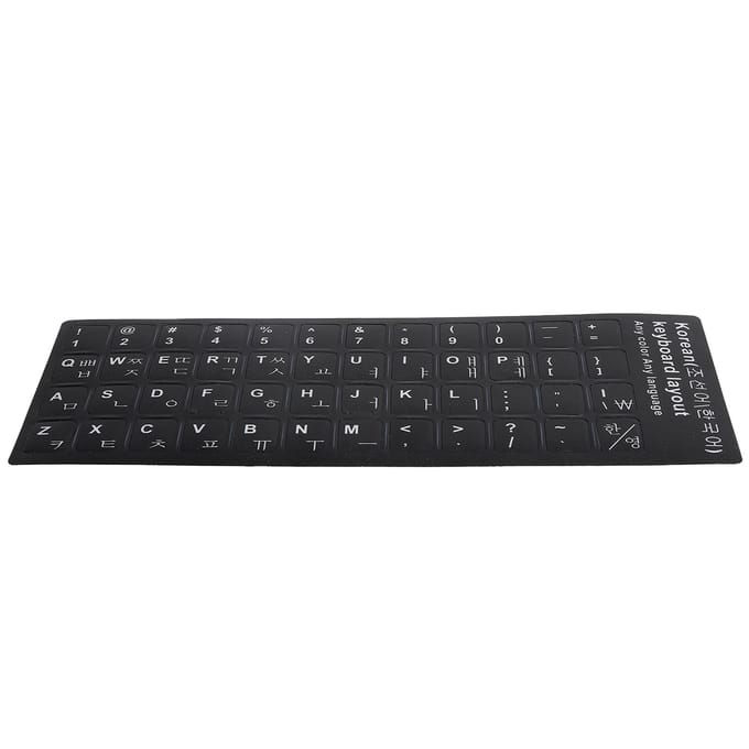 Toetsenbordstickers Koreaans Waterdichte Accessoires voor 10-17 inch Laptop Notebook Desktop Computer