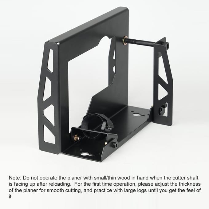 2 mm stalen plaat elektrische schaafmachine Flip Mount Bracket Elektrische schaafmachine staat op basis van stabiele structuur veelkleurig