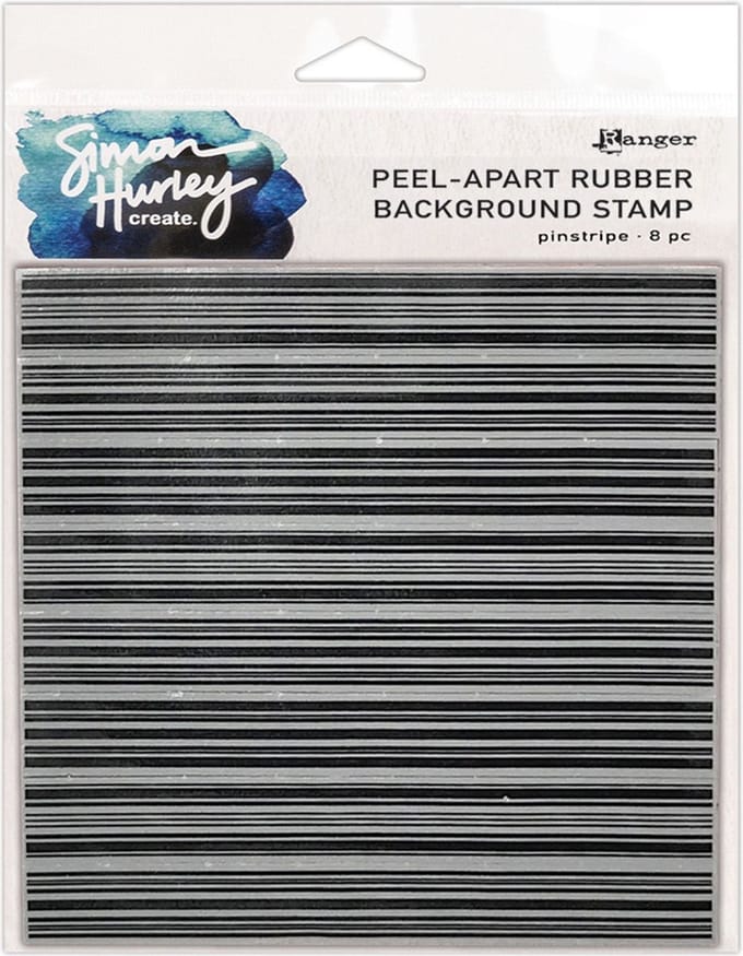 Ranger Simon Hurley Create Background Stamp Pinstripe 15,2