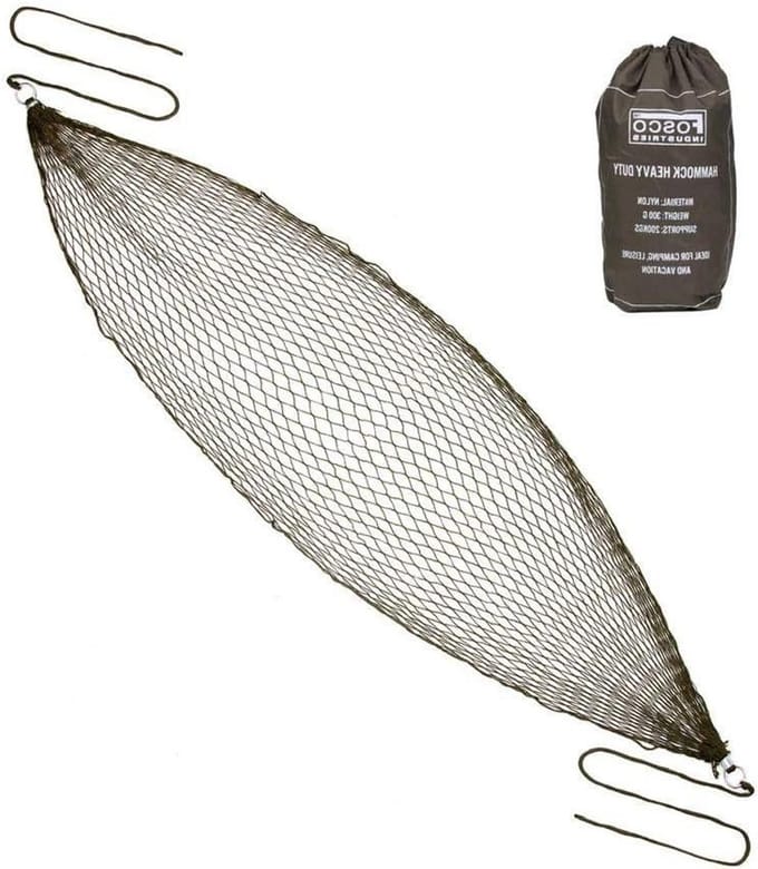 Mini Hangmat - Compacte Hangmat - Ontspannen Buiten - Heavy Duty Nylon - 200 kg Gewicht - Groen