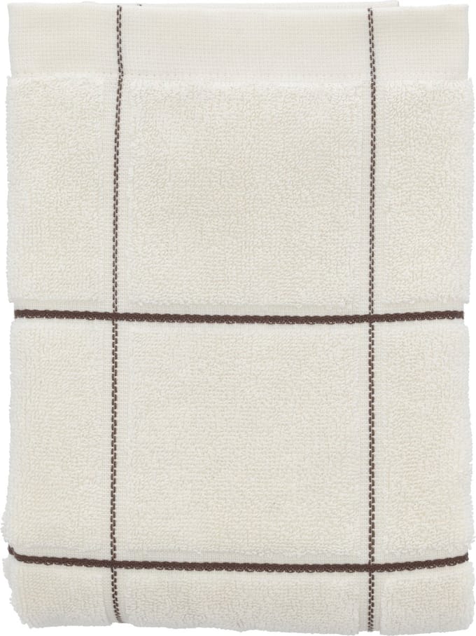 Södahl organic Vista Handdoek 50 x 100 cm Offwhite