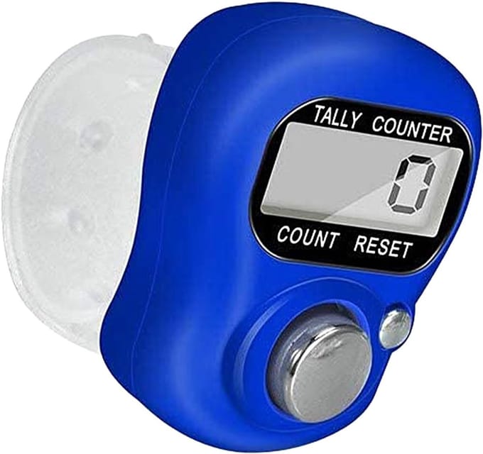 Digitale Teller - Vinger Clicker - Activiteiten Tellen - Snelle Resetknop - Compact Formaat - Meerkleurig