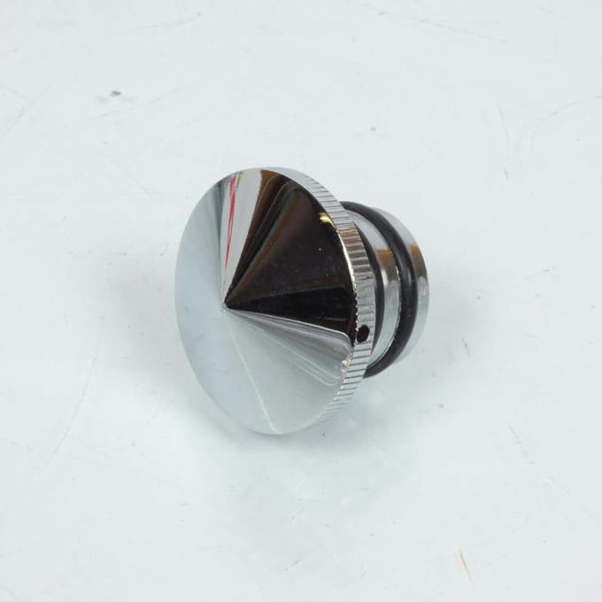 Bouchon de réservoir d'essence pointu Ø30mm a pousser pour mobylette Peugeot 103