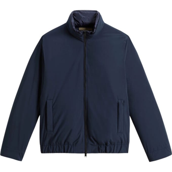 Woolrich Cloud Lewis Bomber  Blauw Cfwoou2076mrut5182