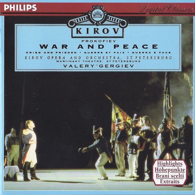 Sergei Prokofiev ‎– War And Peace - Highlights