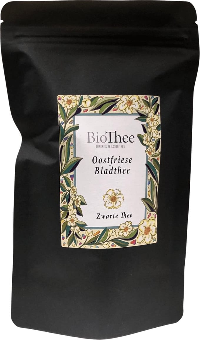 Oostfriese bladthee (Bio) 100 gr. premium biologische thee.