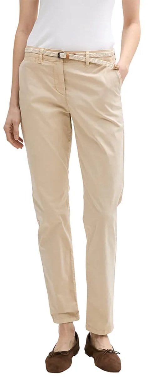Tom Tailor Slim Broek Beige 40 / 30 Vrouw