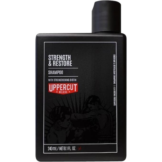 Uppercut Deluxe Haarverzorging Kracht & Herstel Shampoo Herstelshampoo Heren 240 ml