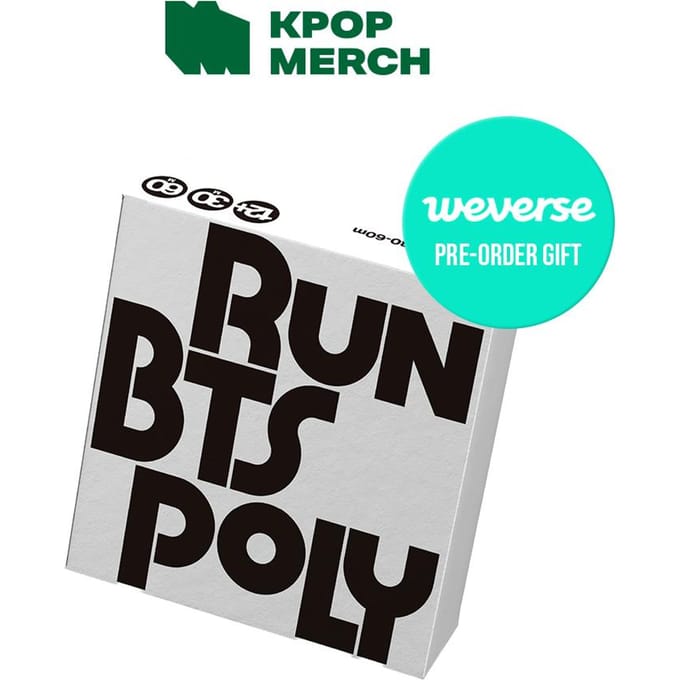 [Précommande] BTS - RUN BTS Poly Highlight Package No Weverse black