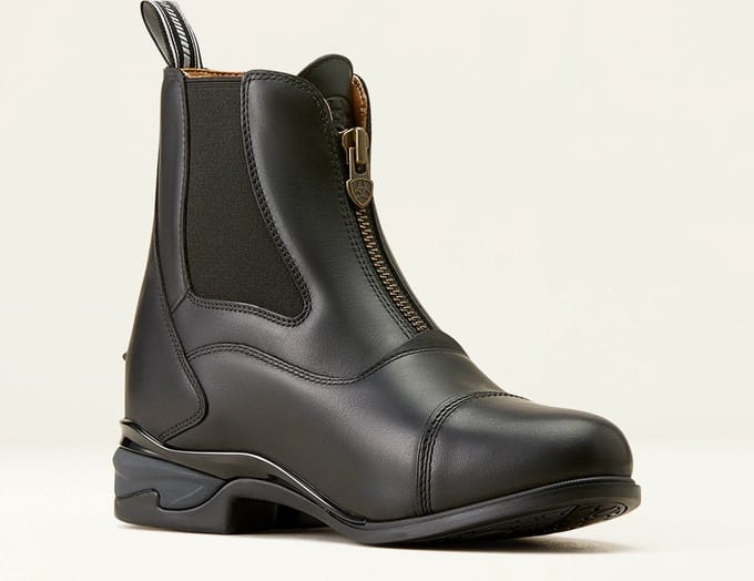 Devon Zip Paddock Boot Black - UK5.5/38.5