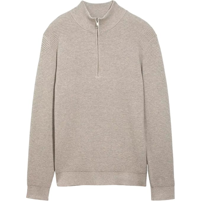 Half-zipped trui met hoge kraag Aigle