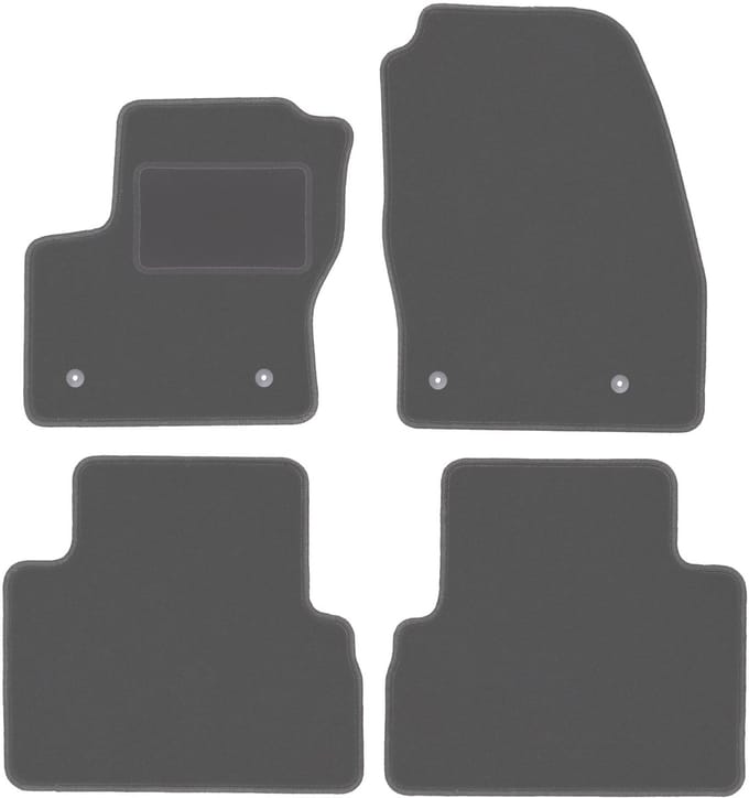 Grafiet automatten voor: Ford C-MAX MK2 minivan (2015-2019)