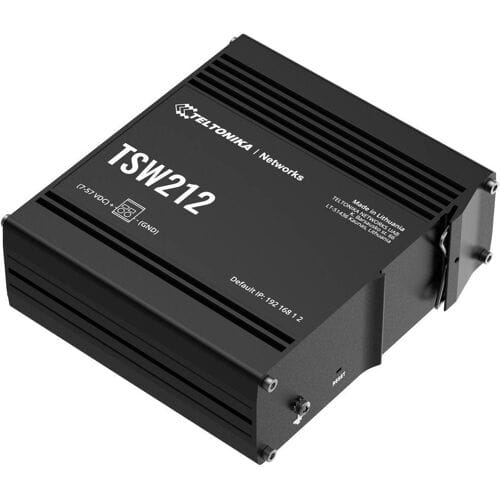 TSW212000000 Teltonika TSW212 - Switch - managed - 8 x 10/100/1000 + 2 x SFP Ethernet Switch 20 GBit/s