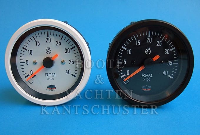Toerenteller X-Line Benzine Zwart
